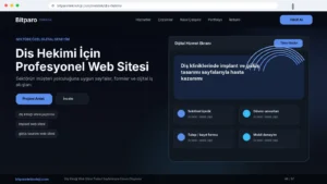 bitparoteknoloji.com: Diş Kliniği Web Sitesi Tedavi Sayfalarıyla Güven Oluşturur